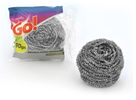 Bollito de Acero Inoxidable Go! 30 grs