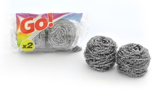 Bollito de Acero Inoxidable Go! x2