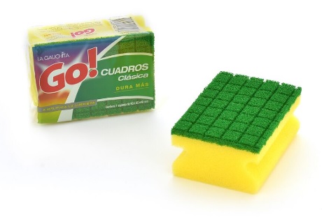 Esponja GO! Cuadros clásica